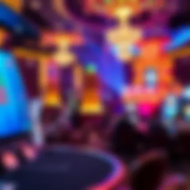 Entertainment Extravaganza A lively entertainment show in a Las Vegas casino