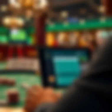 Bet365 User Experience An engaging user interface of the Bet365 platform on a digital device.