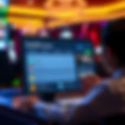 A digital interface showcasing BetMGM’s help resources