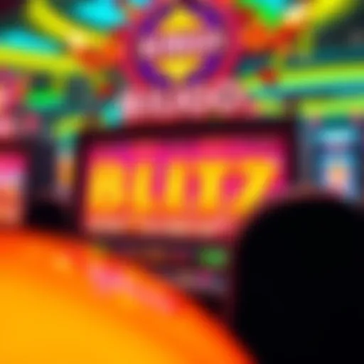 Bingo Blitz game interface showcasing vibrant graphics and interactive elements