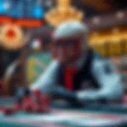 Visual representation of CG technology in sports betting platforms