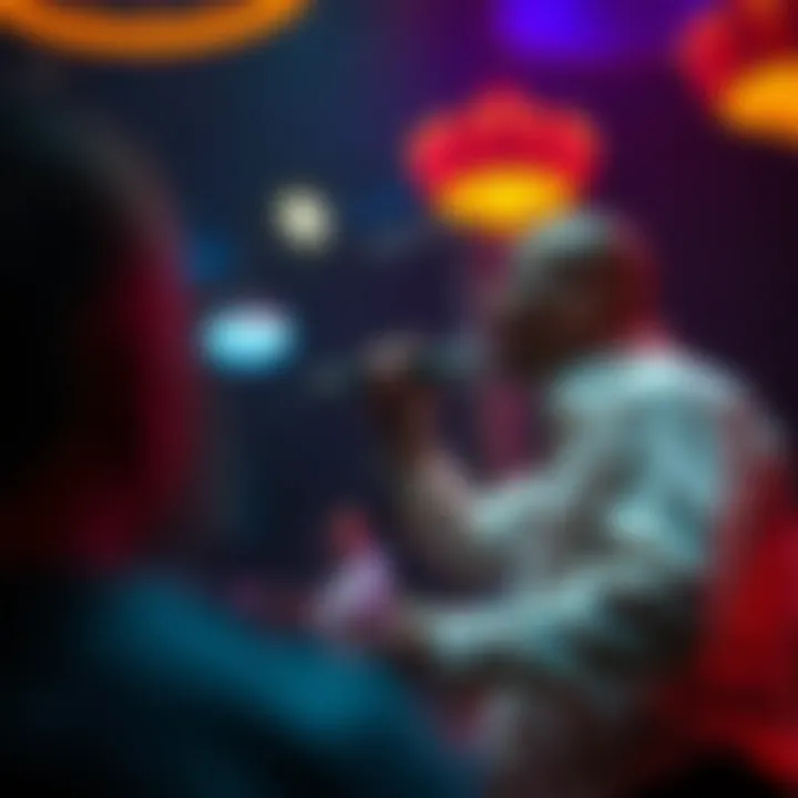 Captivating Performances by Talented Artists Artist performing on stage at Choctaw Casino