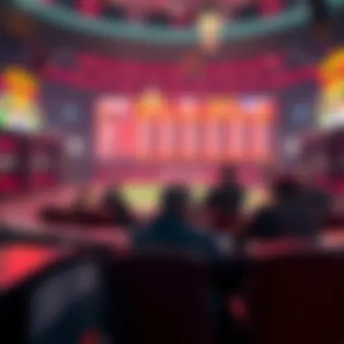 Future of Sportsbook Platforms Futuristic concept depicting the evolution of sportsbook platforms