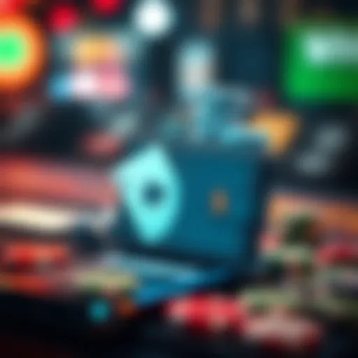 A digital wallet showcasing earnings from gaming
