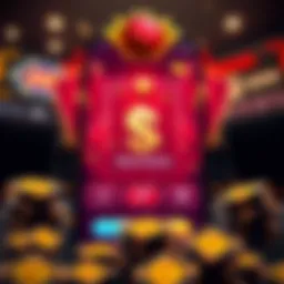 Mobile gaming app interface showcasing money rewards