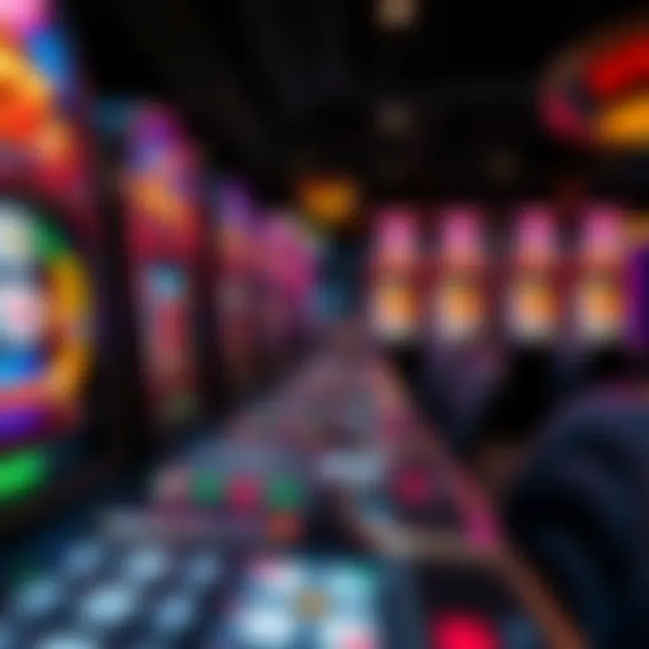 Innovative Features in Slot Machine Gameplay User interface showcasing unique features of slot machines