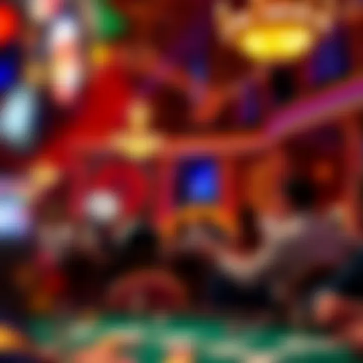 Captivating Entertainment at Caesars Palace Biloxi Vibrant entertainment event happening at the resort's venue