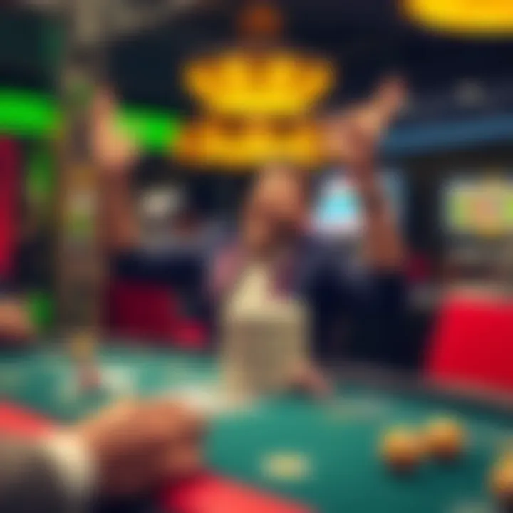 Maximizing Your Gaming Experience A player celebrating a win at a gaming table