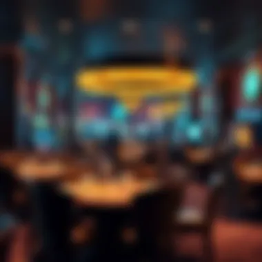 Dining Experience at Phoenix Casino An overview of a casino's dining area featuring unique culinary offerings