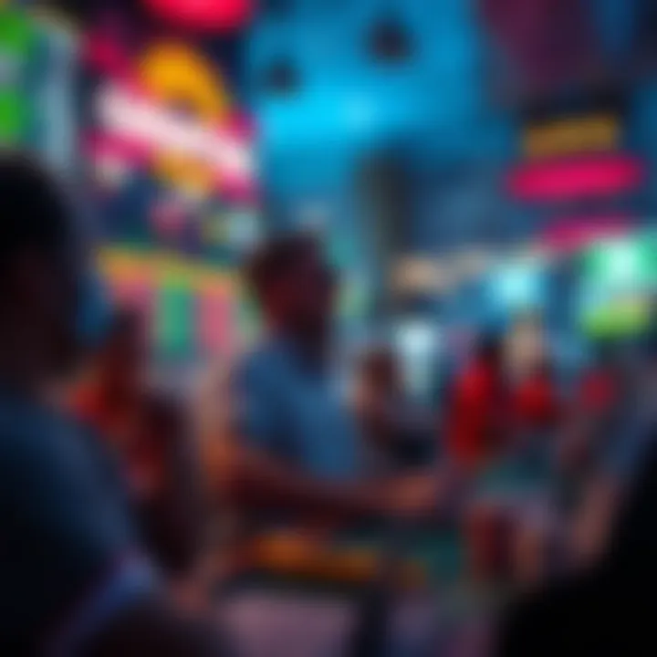 Excitement in Sports Betting Visual representation of sports betting excitement