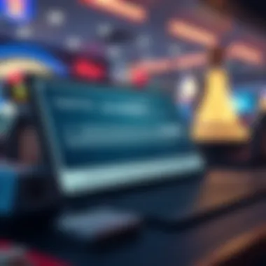 E-Check Payment Options in Online Gambling Digital interface showcasing e-check payment options for online gambling