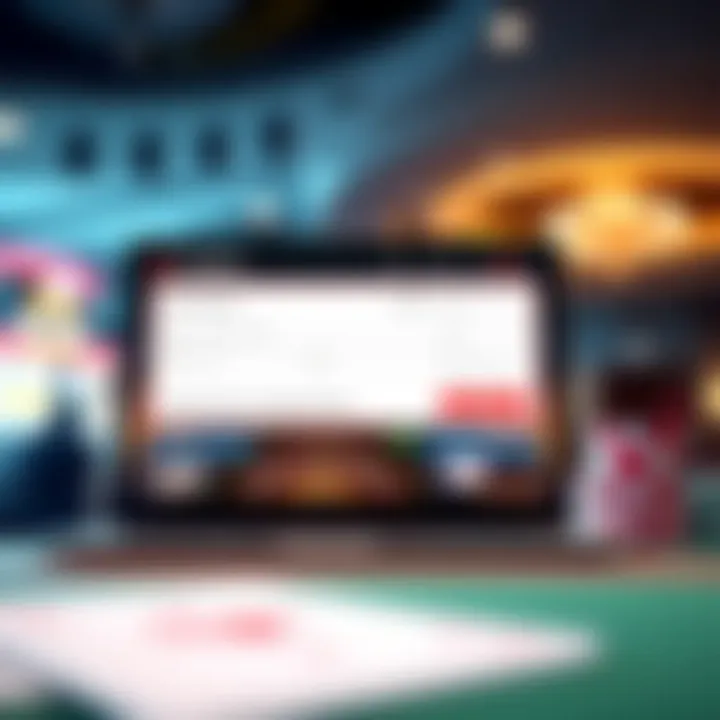 Online Casino Accepting E-Checks Screenshot of a reputable online casino platform accepting e-checks