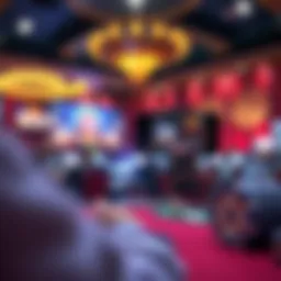 Virtual gaming experience on a mobile device