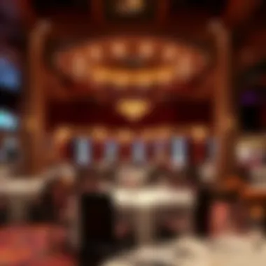 Gold Strike Casino Dining Experience Elegant dining area featuring diverse culinary offerings