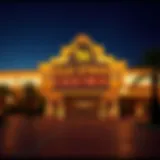Exterior view of Gold Strike Casino showcasing its architecture