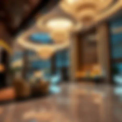 Luxurious Hotel Lobby Luxurious hotel lobby in Las Vegas