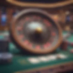 A digital interface showcasing various online casino games