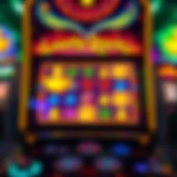 Vibrant display of Lucky Ducky slot machine interface