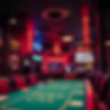 An iconic California poker venue showcasing its vibrant atmosphere