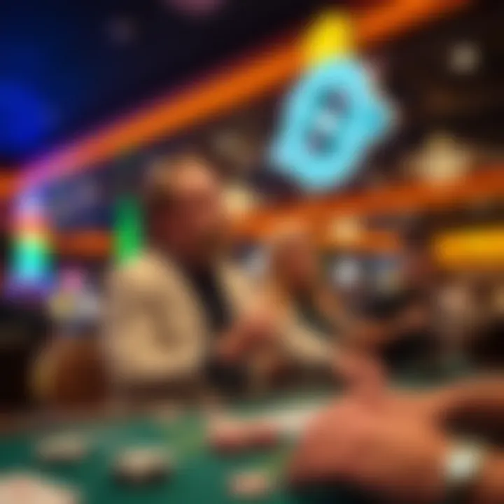 Live entertainment performance at Foxwoods