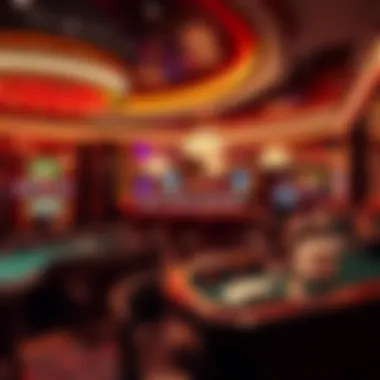 Luxury Casino Ambiance Casino ambiance showcasing luxury and excitement