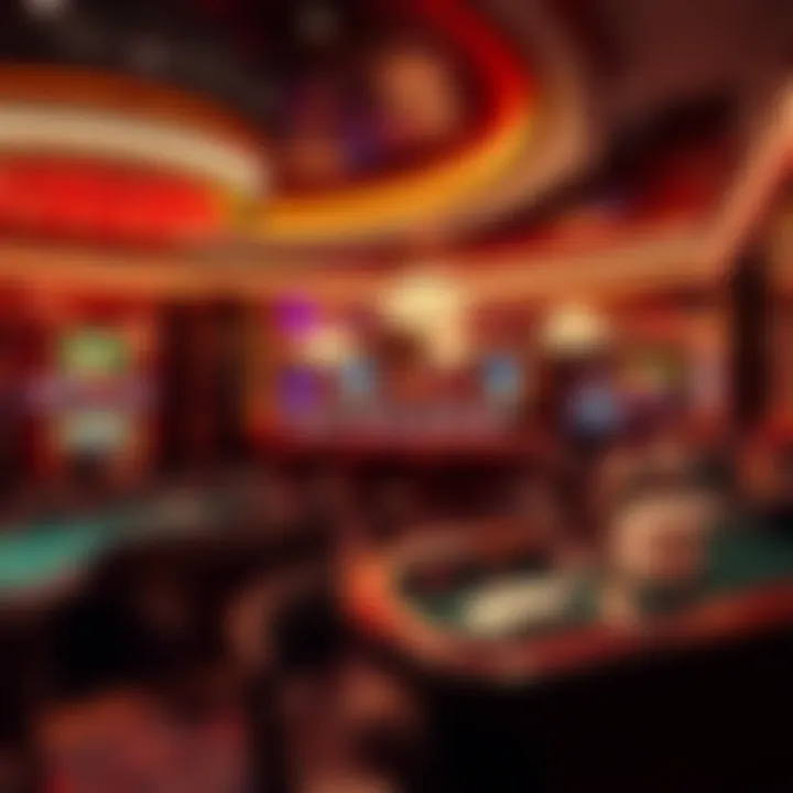 Luxury Casino Ambiance Casino ambiance showcasing luxury and excitement