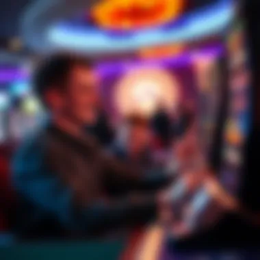 Thrilling Gaming Session Player enjoying a thrilling gaming session