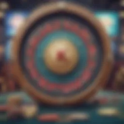 A vibrant online casino interface showcasing various jackpot games