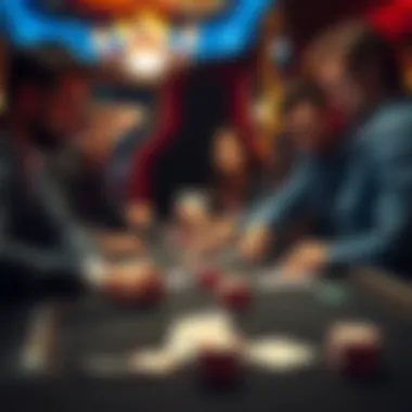 Exploring the Dynamics of Playing Blackjack with Friends Summary