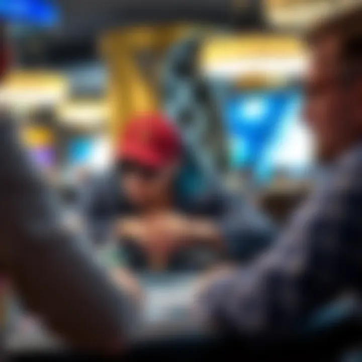 Strategic Moment in WPT Live A strategic moment captured during a WPT Live match