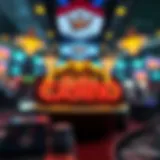 Conceptual representation of online casino downtime