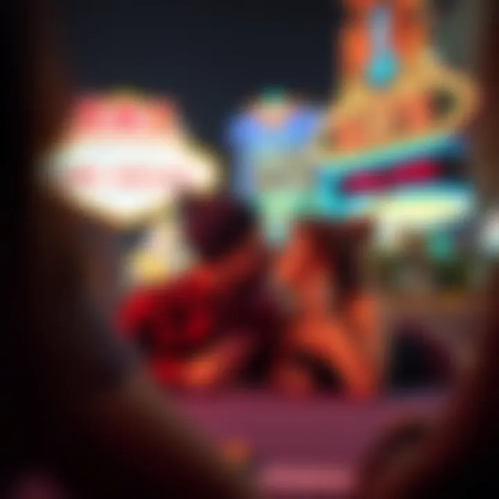 Love Illuminated: A Vegas Experience Romantic moments framed by Las Vegas lights