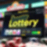 A detailed view of the Oregon Lottery Online interface, showcasing its functionalities.