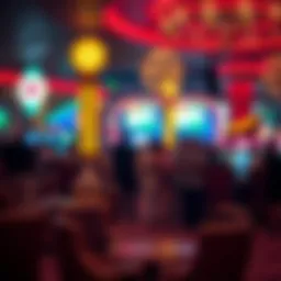 A captivating evening at Foxwoods showcasing the vibrant atmosphere.