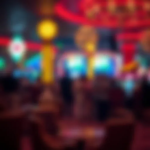 A captivating evening at Foxwoods showcasing the vibrant atmosphere.