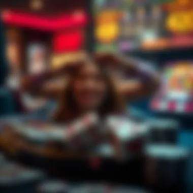 Visual representation of player engagement and loyalty in online casinos