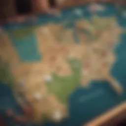 Map showcasing the legal status of online sports betting in the United States