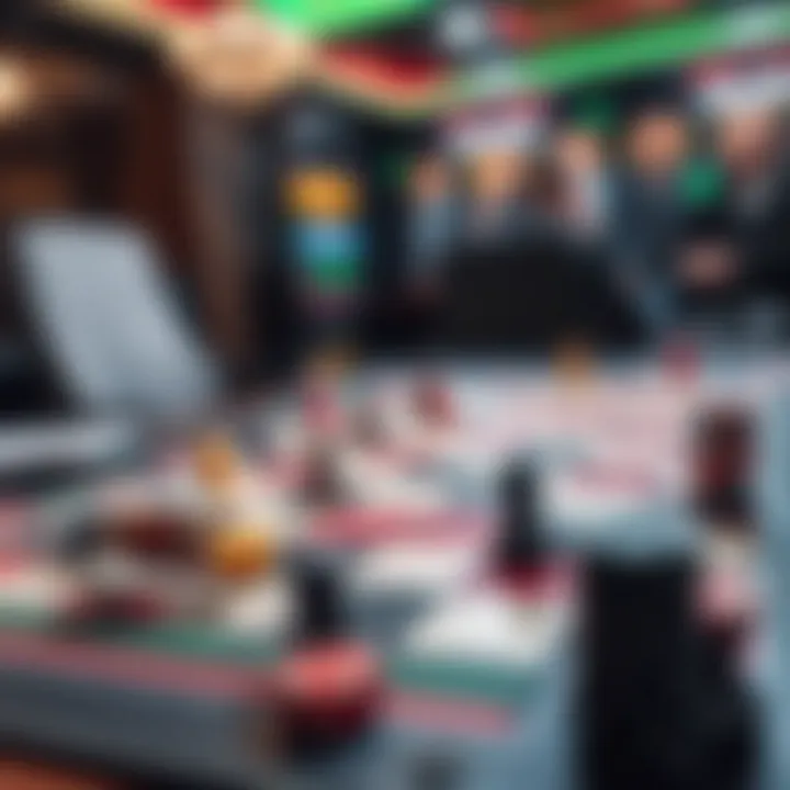 Strategic Approaches to Online Gaming A strategic board game metaphorically representing gaming strategies