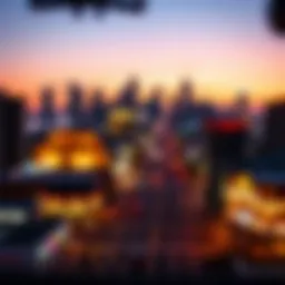 Scenic view of Atlantic City skyline