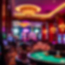 Interior view showcasing the luxurious ambiance of Harrah's Atlantic City