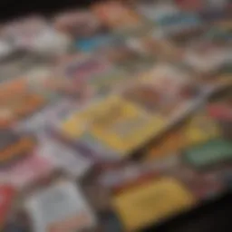 Louisiana scratch-off ticket display