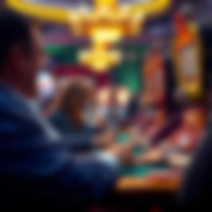 Social interactions within Jackpot Magic