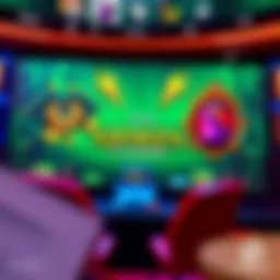 Vibrant gaming interface of Kraken Casino