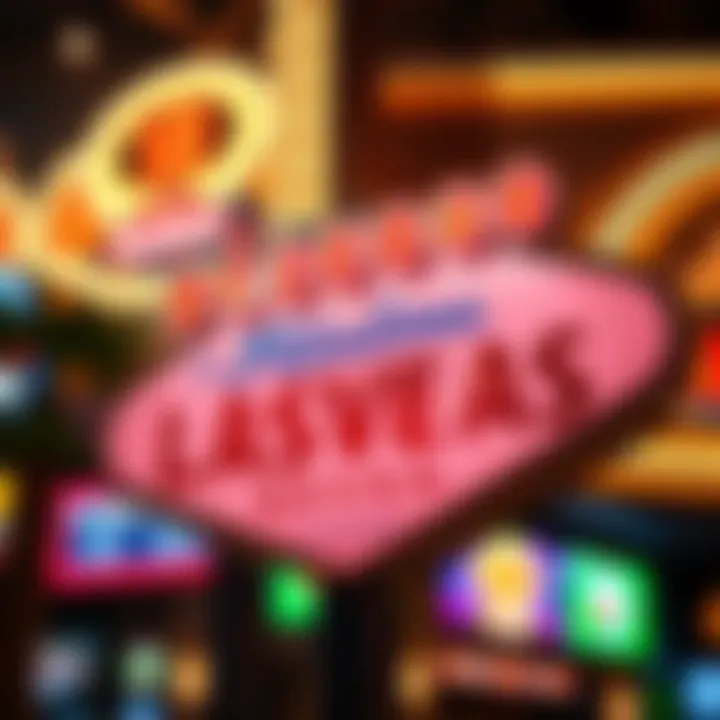 Artistry in Details: The Craft of Sign Design Artistic close-up of a uniquely designed Las Vegas sign