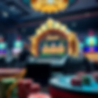 Graphical representation of technological advancements in online gaming