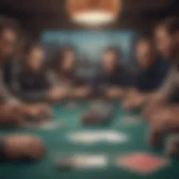 Strategic Poker Game Setup