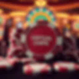 Virtual chips representing rewards in DoubleDown Casino.