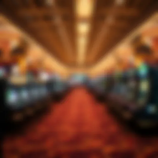 Overview of MGM Casino gaming floor highlighting minimum bets