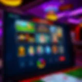 User interface of the Parx Casino application showcasing various games