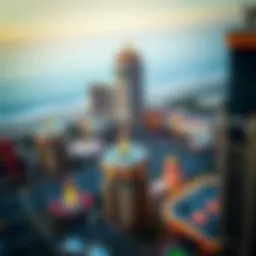 Aerial view of Resorts World Atlantic City showcasing its grandeur and location